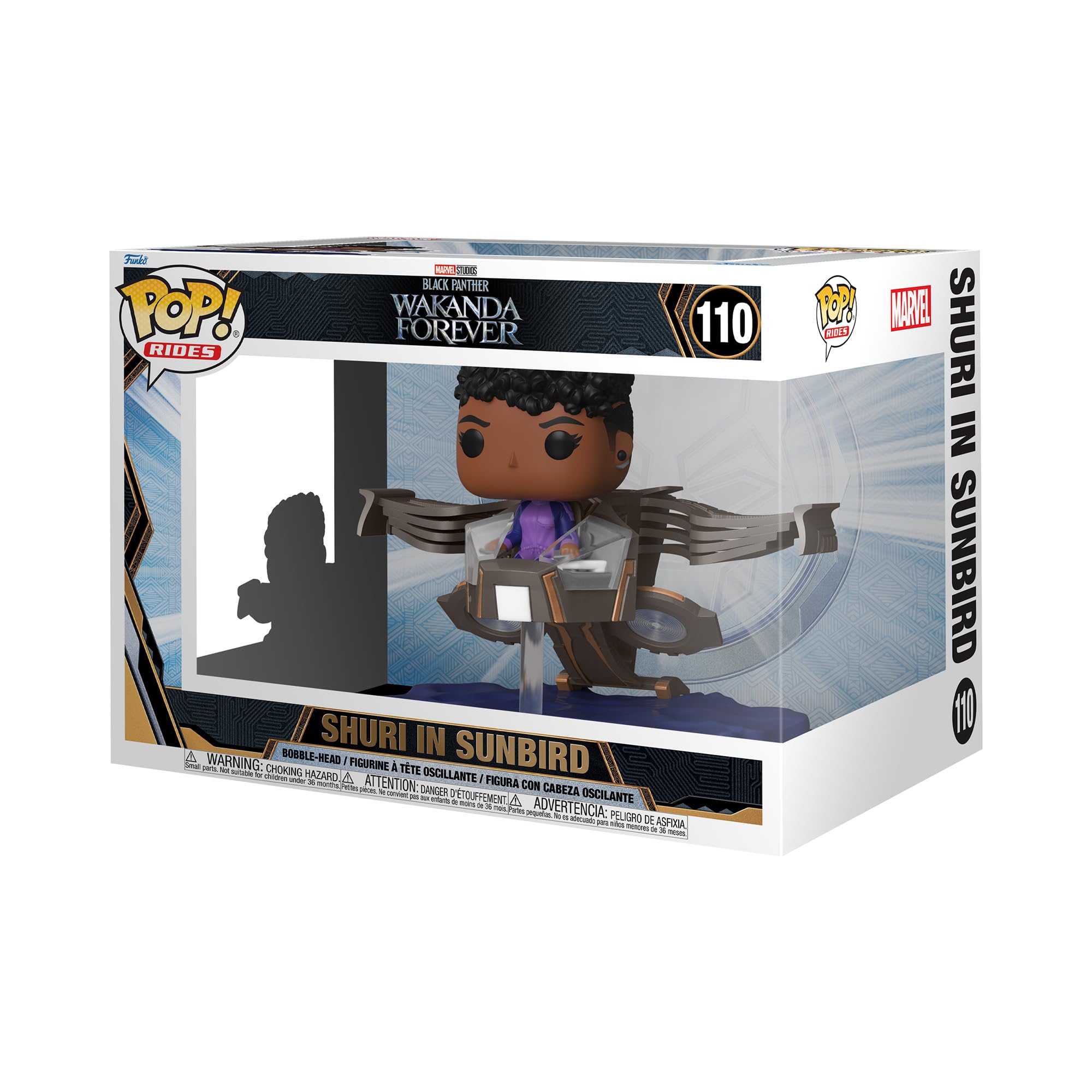 Funko POP! Ride - Marvel - Black Panther: Wakanda Forever - Shuri In Sunbird - Collectable Vinyl Figure - Gift Idea - Official Merchandise - Toys for Kids & Adults - Movies Fans — image 1