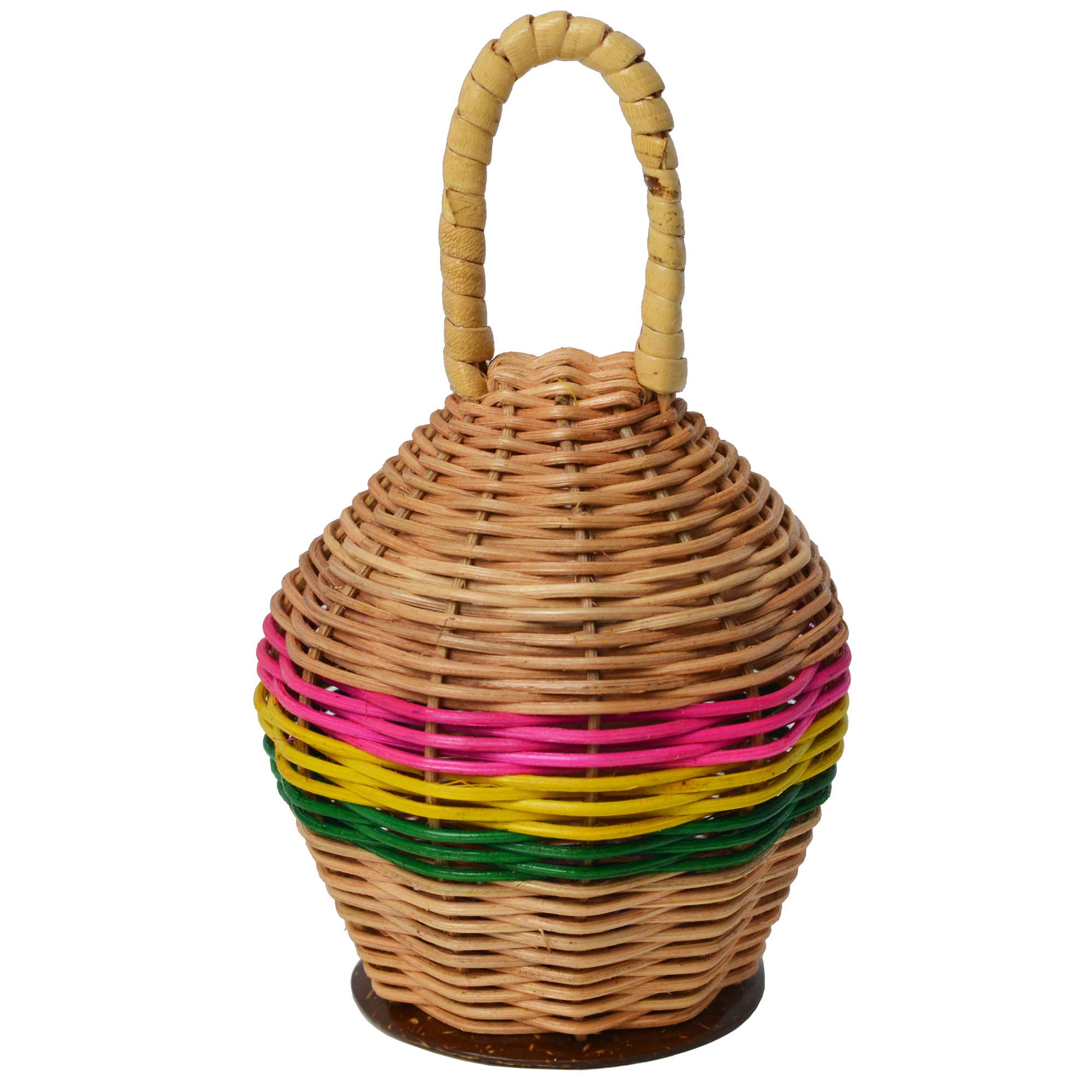 A-Star Caxixi Rattan Single Seed Shaker with Handle