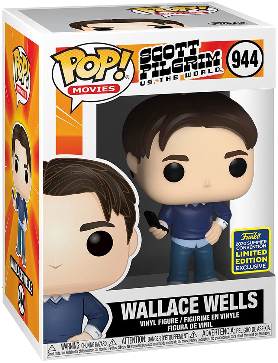 Funko Scott Pilgrim SDCC 2020 - Wallace Wells Shop Europe Vinyl Figure 944 Unisex Pop! Standard