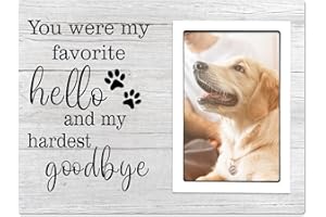 SteadStyle Dog Memorial Gifts for Loss of Dog, Pet Memorial Gifts, Sympathy Gifts for Loss of Dog, Pet Remembrance Gift, Dog Picture Frame, Pet Memorial Gifts Fit 4x6 in Photo