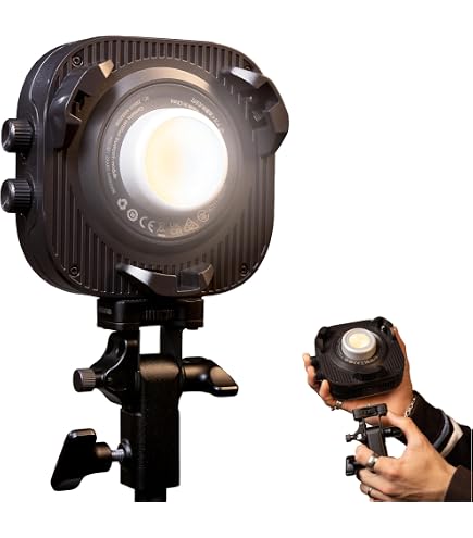 Amazon.com : Amaran Halo 100x COB Video Light Bi-Color Compact