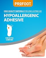 PROFOOT Callus Cushions 6 Super Soft Foam Pads Hypoallergenic Adhesive view 6