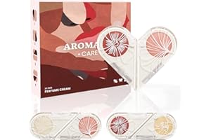 Fadelo 4-in-1 Solid Perfume for Women – Changeable Shape Pheromone-Infused Balm Cologne in Travel Size with 4 Unique Scents