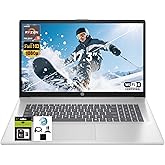 HP 17.3" FHD IPS Laptop, Quad Core AMD Ryzen 5 7520U (Beat i7-1255U) 8GB DDR5 RAM 512GB SSD, Business-Student Laptop with Copilot AI Fast Charge Private Webcam Wifi6 Win11, w/GM Accessory