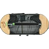 Tang's Heavy Duty Pants Stretcher (or Waist Stretcher) for Jeans, Wooden & Aerial Aluminum Alloy Adjustable Waistband Expander - Deep 1-3 Inch Stretch - Fits 30" to 59" Trousers (or Slacks).