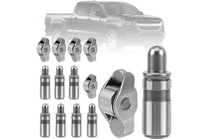 MOJIOO 8 Pcs Rocker Arms Valve Lifter Kit 12565203 Compatible for Buick Regal, Cadillac ATS CTS, Chevy Equinox HHR Captive Malibu, GMC Canyon 2.0L 2.5L