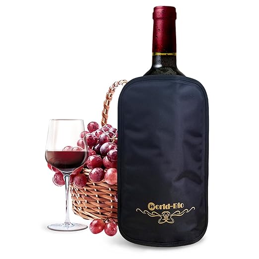 Cool enfriador funda reutilizable de botellas para vino, champán y ...