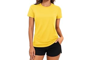 TACVASEN Short Sleeve Shirts for Women Athletic Workout Tops UPF 50+ Sun Protection Quick Dry Running T-Shirts