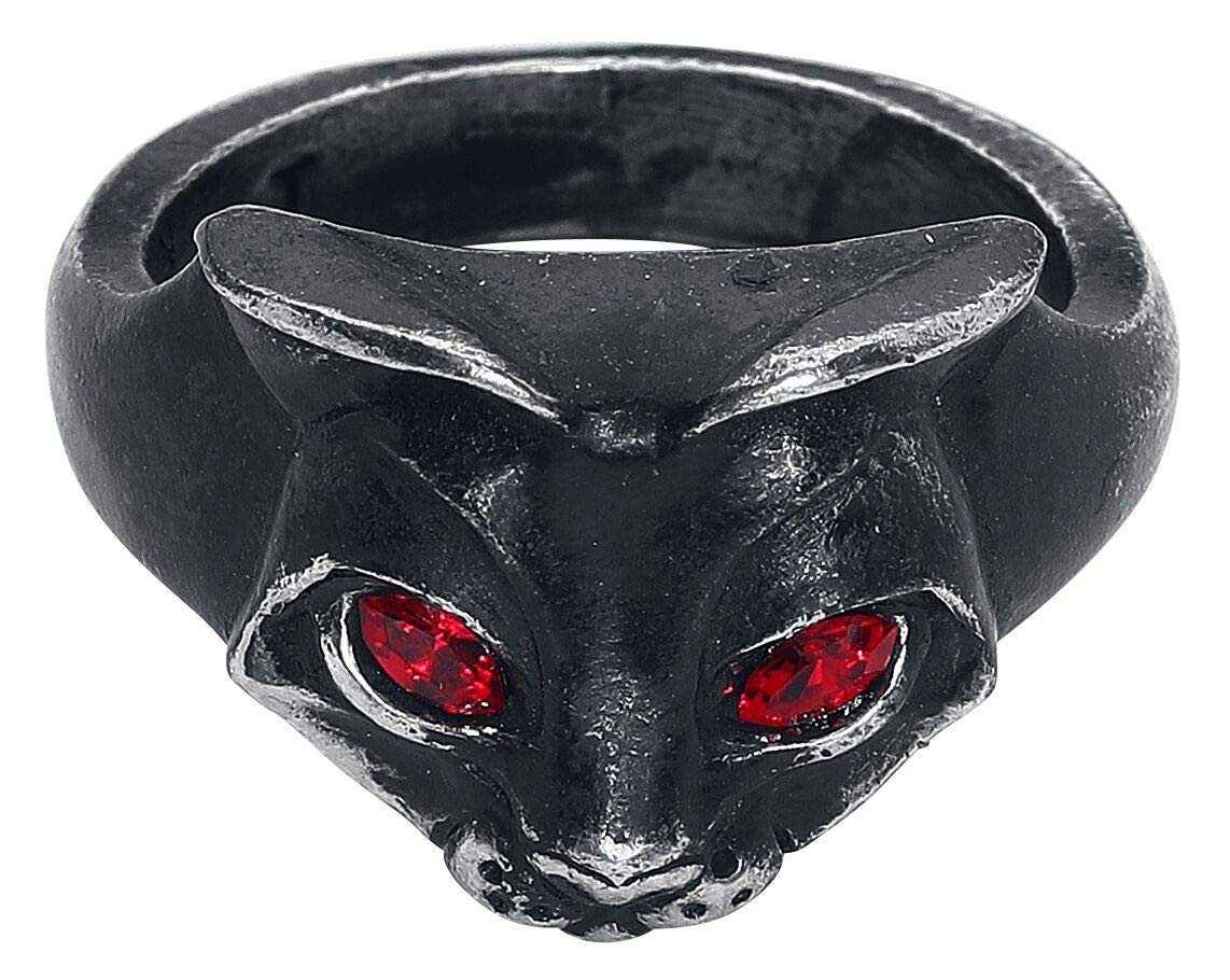 Alchemy GothicAlchemy of England Bastet Goddess Ring Size 9.5