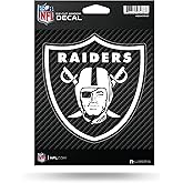 Rico Industries NFL Football Carbon Fiber Medium Die Cut Decal