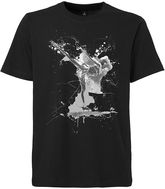 Eiskunstlauf_I schwarzes modernes Herren T-Shirt mit stylischen