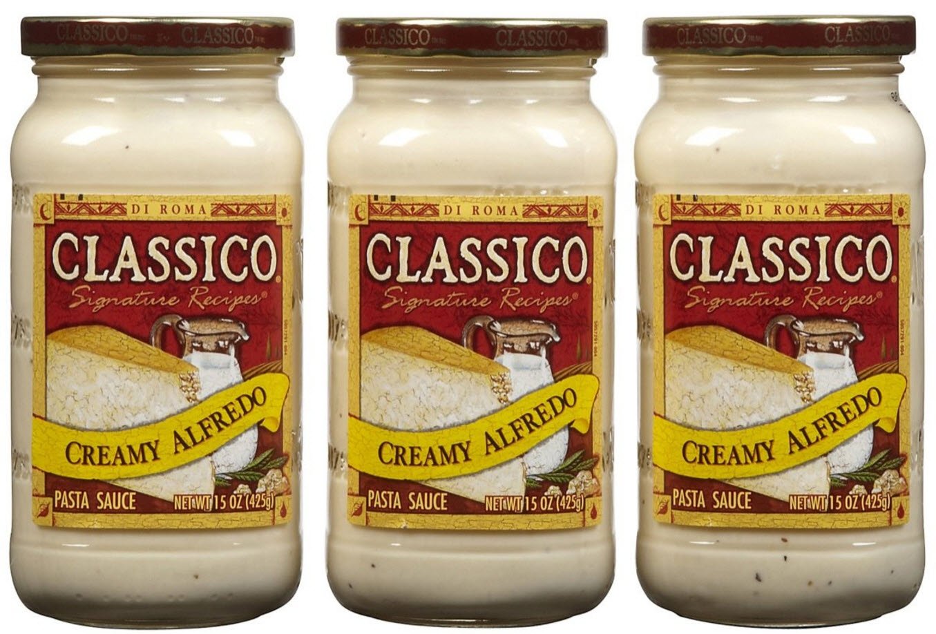 CLASSICO CREAMY ALFREDO 3pack Pasta Alfredo Grocery & Gourmet Food