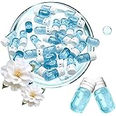 Okerker 30Pcs Pore Blackhead Cleansing Oil, Camellia Oil Makeup Remover Capsule, Individually Speedy & Moisturizing & Gentle Face Cleanser, Mini Facial Cleanser, Travel Size Essential Makaup