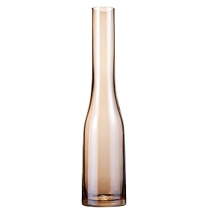 Umi.Essentials Vaso da Fiori  Portafiori in Vetro Soffiato a Bocca Senza Piombo per Addobbo Tavola Cucina Altezza 39cm d'Oro