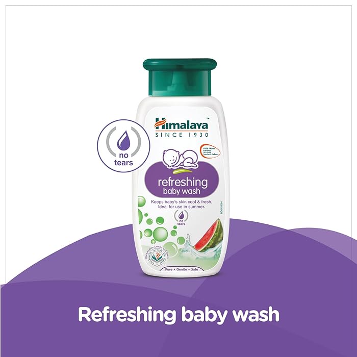 Himalaya Baby Care Refreshing Baby Wash, 100ml Delsheaven