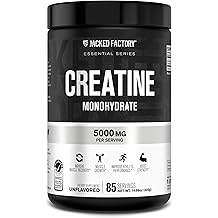 Jacked Factory Creatine Monohydrate Powder 425g - 5g Daily Creatine Supplement for Men and Women, Vegan-Friendly, Third-Party