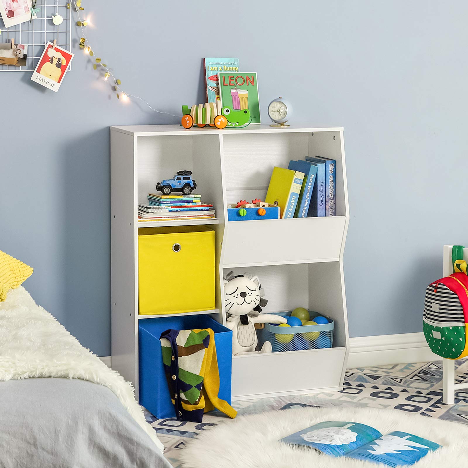 toy and book organiser