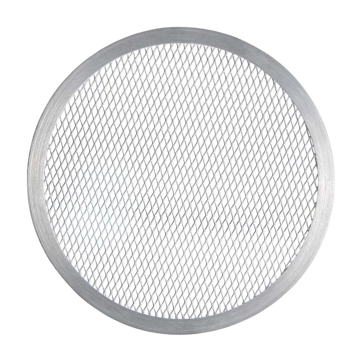 FMprofessional 21686 Pizza Screen, Aluminium, silber, 50 x 50 x 20 cm