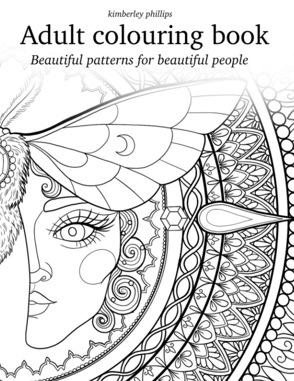 Mua Adult colouring book, beautiful patterns for beautiful people tr??n