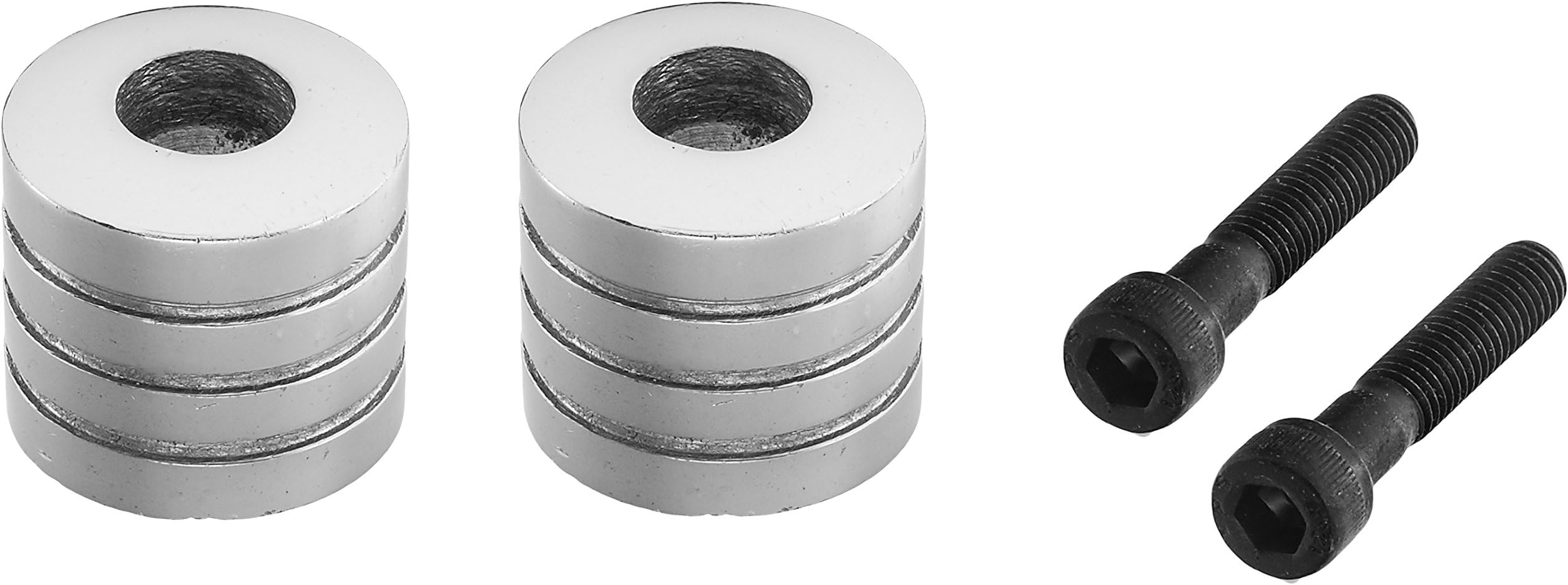 Royal Erado RGHB-36 Handle Bar End Weights for Bikes (Set of 2, Chrome)