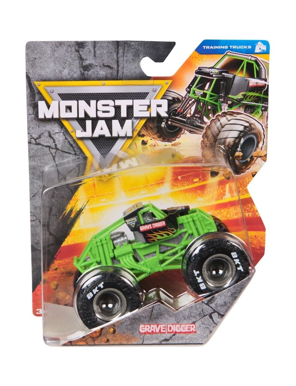 Monster Jam 2025 Official 1:64 Diecast Truck Series 44 Training Trucks Grave Digger