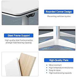 SOIUDNEB Conference Table,Wooden Folding Conference