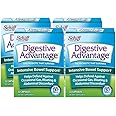 Digestive Advantage Intensive Bowel Support Probiotic Supplement 32 Capsules, Defends Against Gas, Bloating, Abdominal discomfort, Survives 100x Better (Pack of 4)