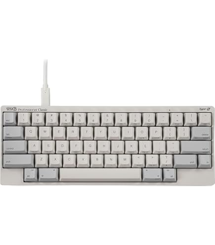 Amazon.com: HHKB PFU Professional Hybrid White PD-KB800W : Electronics