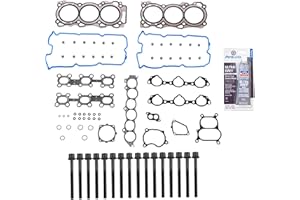CAR PARTS WIZ CPWK474 Head Gasket Set Bolt Kit Fits: 02-09 Nissan Altima 3.5L V6 DOHC 24v VQ35DE