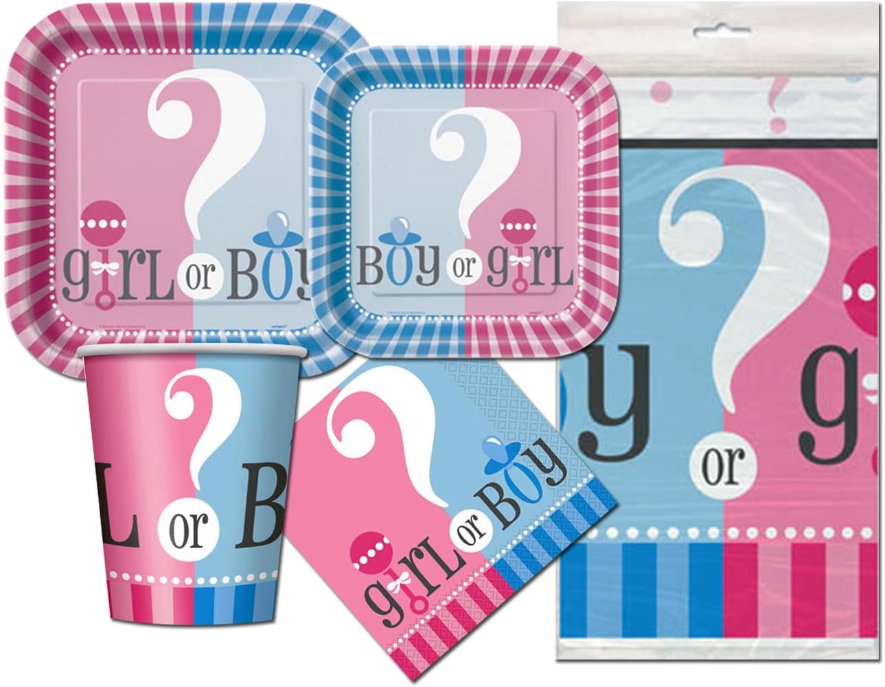 Best table cloth gender reveal