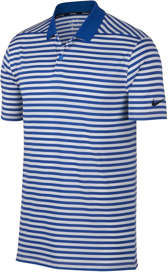 royal blue nike polo