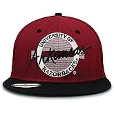 The Game NCAA Licensed, Arkansas Razorbacks Flat Brim Snapback Hat