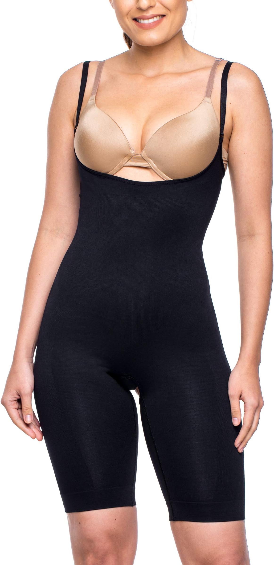Miorre Tummy Control Shapewear for Women - Breathable Microfiber Fabric Body Shaper for Women, Full Body Girdle Fajas