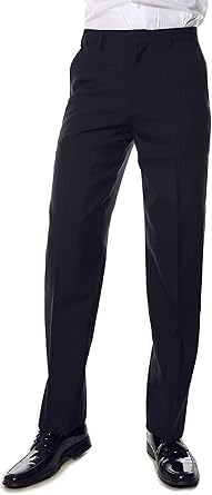 navy pinstripe pants mens