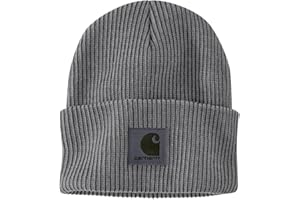 Carhartt Mens Knit Cuffed Plaited BeanieBeanie Hat