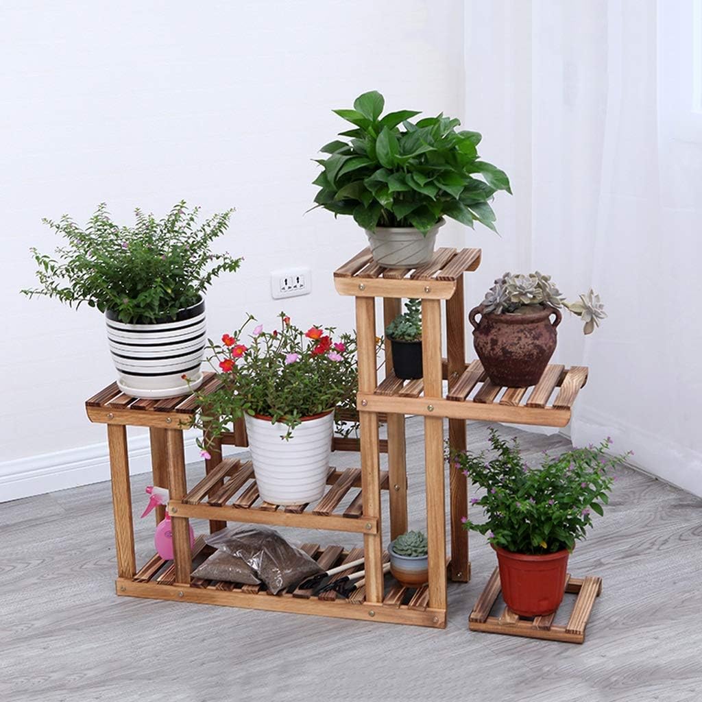 HBY Soporte Macetas Soporte De Escalera De Flores con 5 Gradas ...