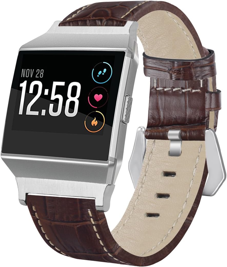 fitbit ionic bands leather