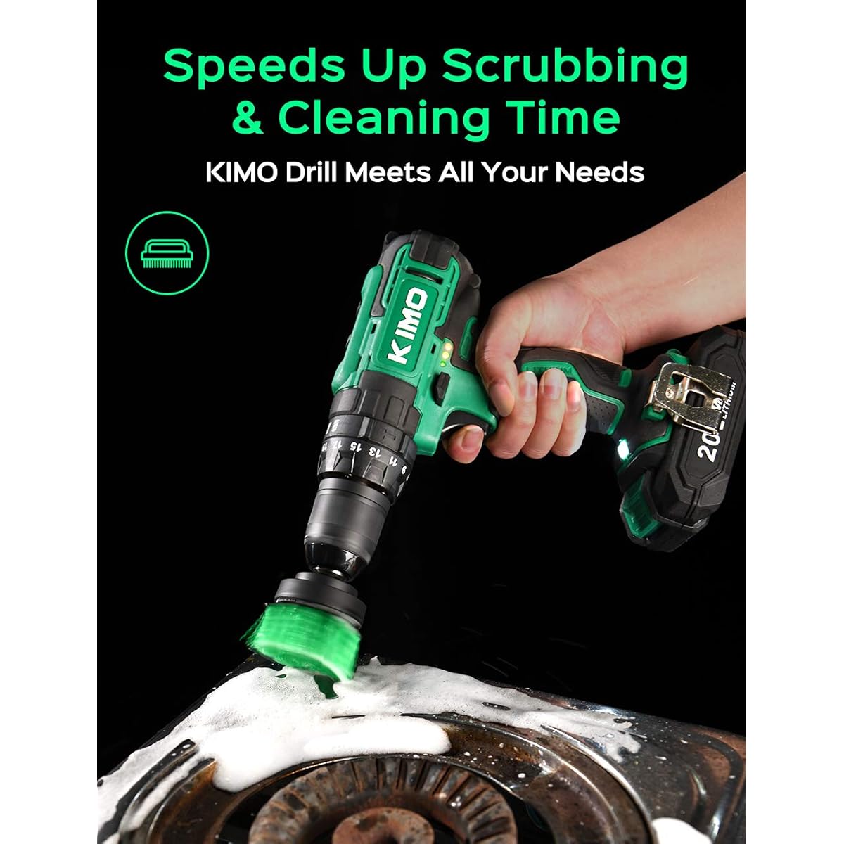 Drill Machine Kimo Power Drill $12/mo Finance KIMO Cordless Drill