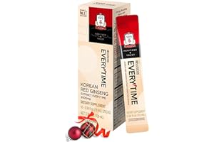 JUNG KWAN JANG Everytime Korean Red Ginseng Extract 2,000mg - Liquid Stick Supplements with Propolis & Adaptogen - Energy Boost & Immune Support, Natural & Healthy Energy Drinks (10 Sticks)