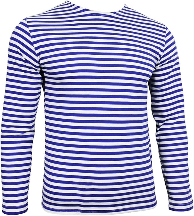 maglia blu maniche lunghe