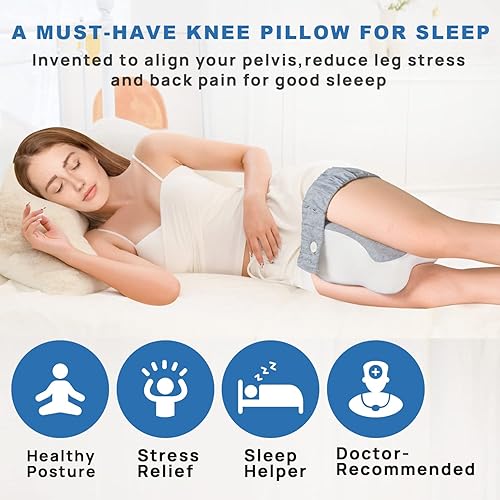 anzhixiu Small Real Knee Pillow Separates The Knees for Body