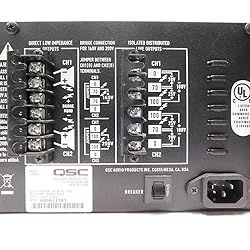 QSC ISA300Ti Power Amplifier 2 Channel Rack Mount
