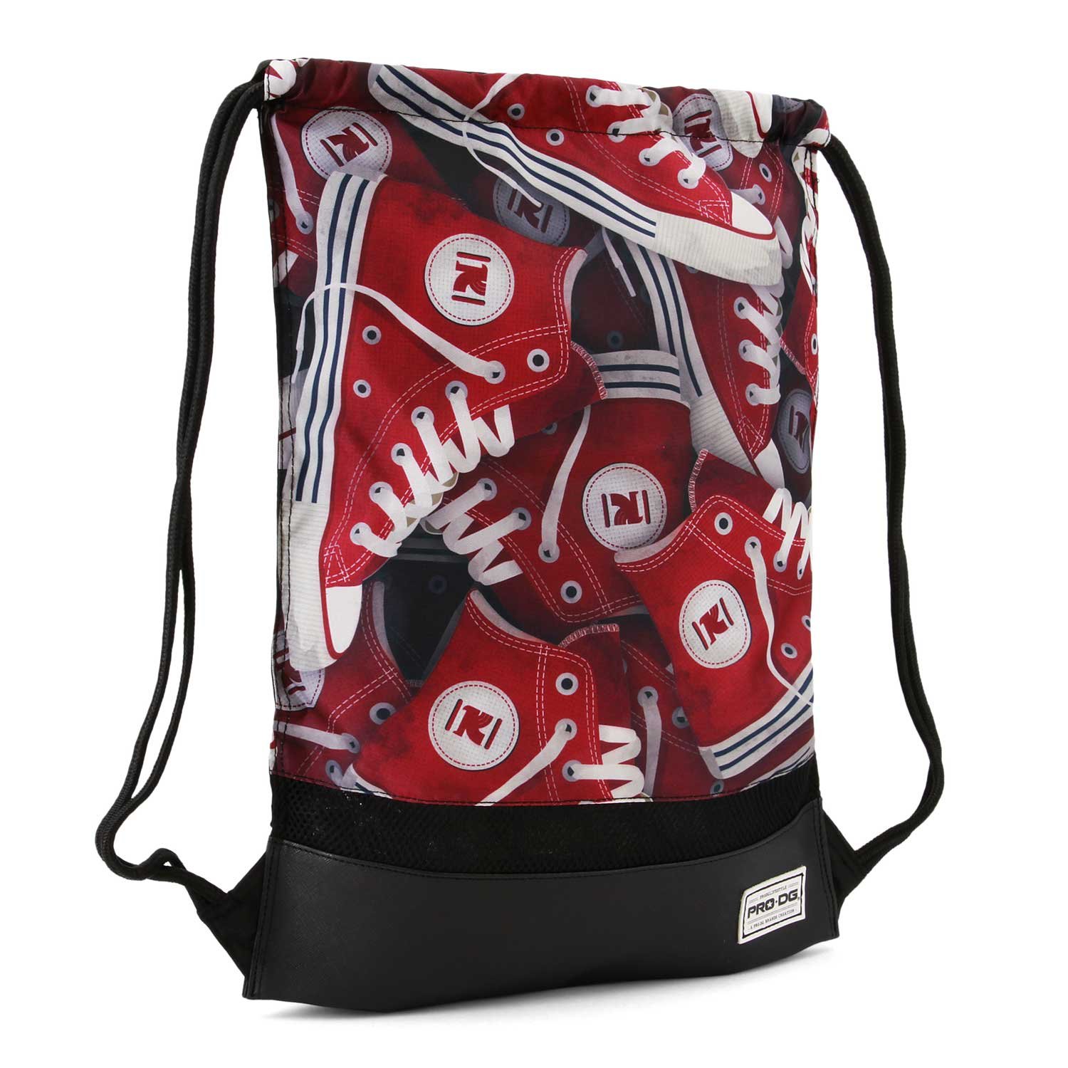 PRODG Tracks-Storm Drawstring Bag, 48 cm, Red