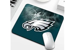 ZYJTEK Gaming Mouse Pad for Football Sports Fans,Green Design Non-Slip Rubber Base Square Mousepad for Computers Laptop Desk Mat