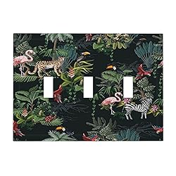 Decorative Switch Plate Covers Wild Jungle Animals