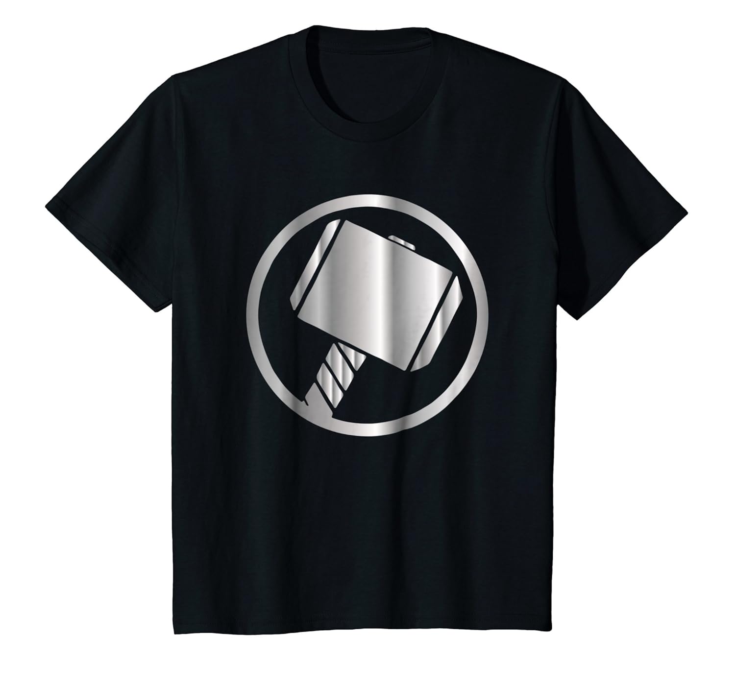 Platinum Thors Hammer T Shirt Odin Mjolnir Norse Valhalla Teehay