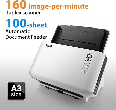 Amazon Com Plustek Smartoffice Sc8016u High Speed Departmental A3