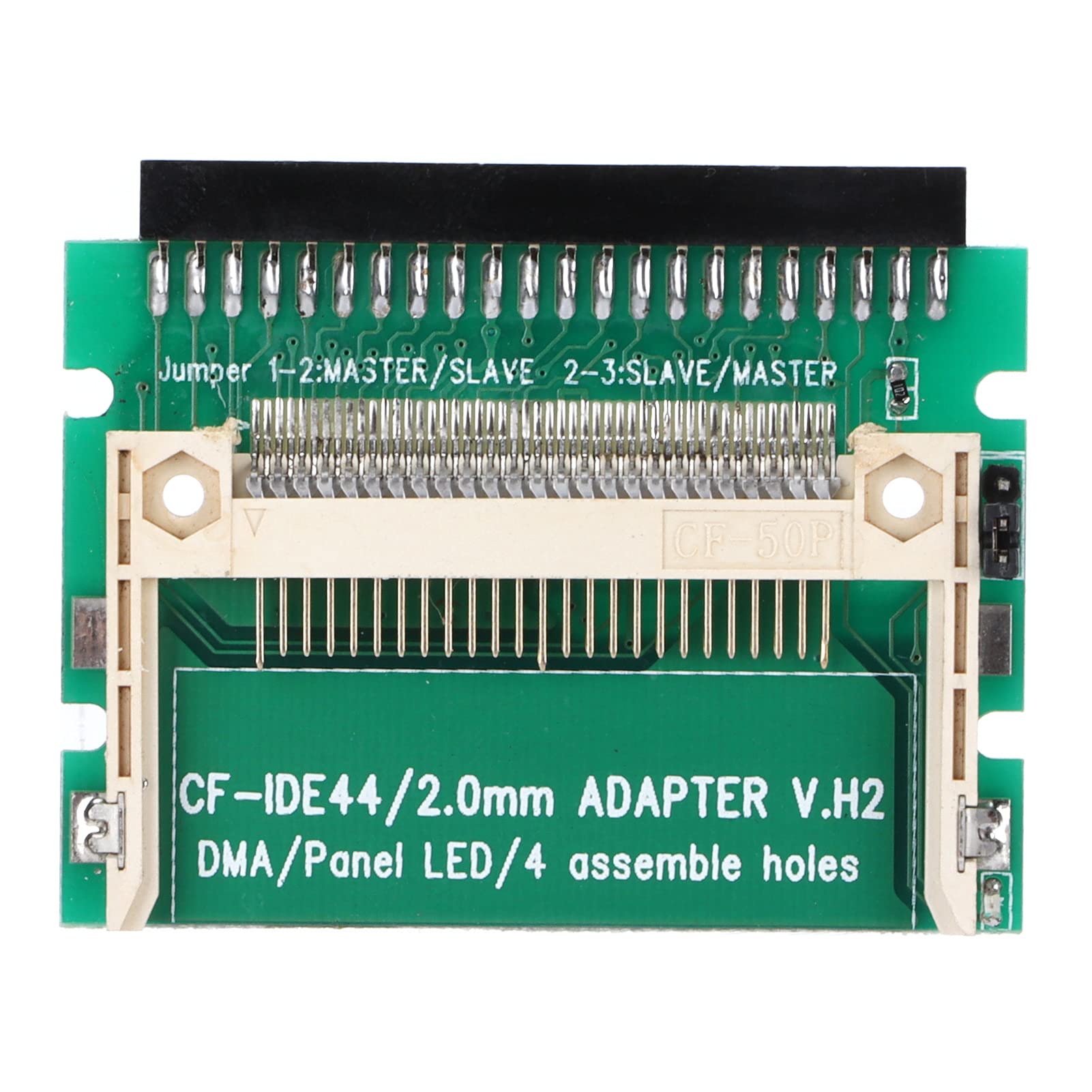 Plyisty CF to IDE Adapter, CF Card to 2.5 Female 44 Pin IDE Converter Hard Drive Disk Adapter, CF IDE Adapter for Laptop SSD HDD