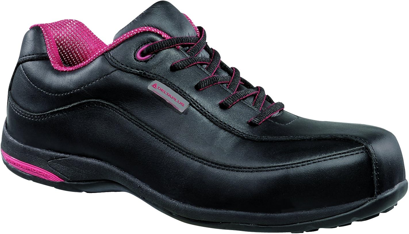 ladies safety shoes plastic toe cap