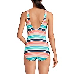 Lands' End Womens Chlorine Resistant Tugless Tank